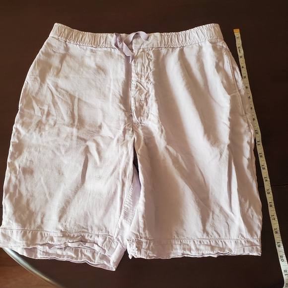 Officine Generale Lyocell Blend Mauve Shorts EU Size 50 - Picture 4 of 13